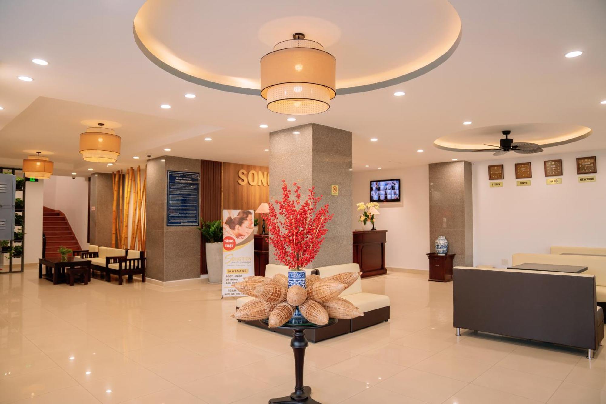Song Tien Hotel Mỹ Tho Buitenkant foto