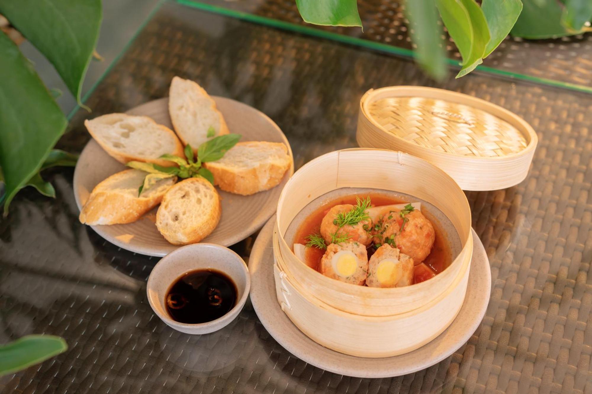 Song Tien Hotel Mỹ Tho Buitenkant foto